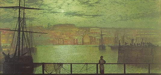 Whitby vom Station Quay, 1878